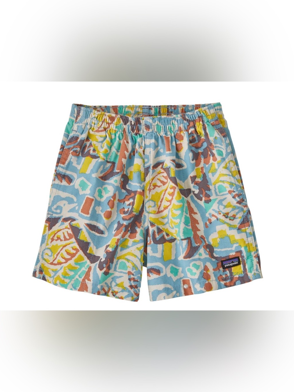 PATAGONIA Baby Funhoggers in Thriving Planet Lago Blue - 6M